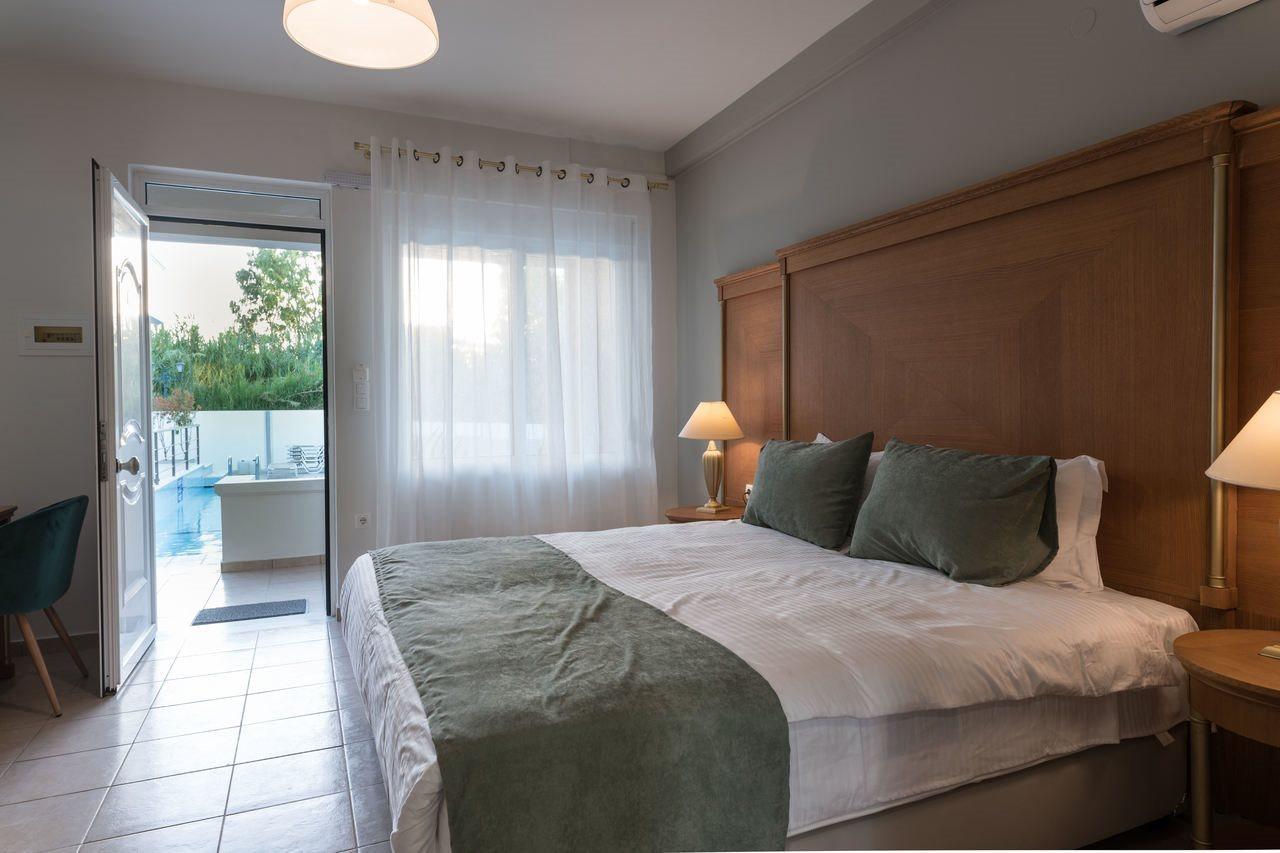 Aparthotel Okeanis II à Kato Daratso Extérieur photo